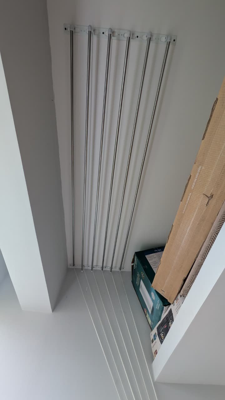 Ceiling Cloth Hanger Installation