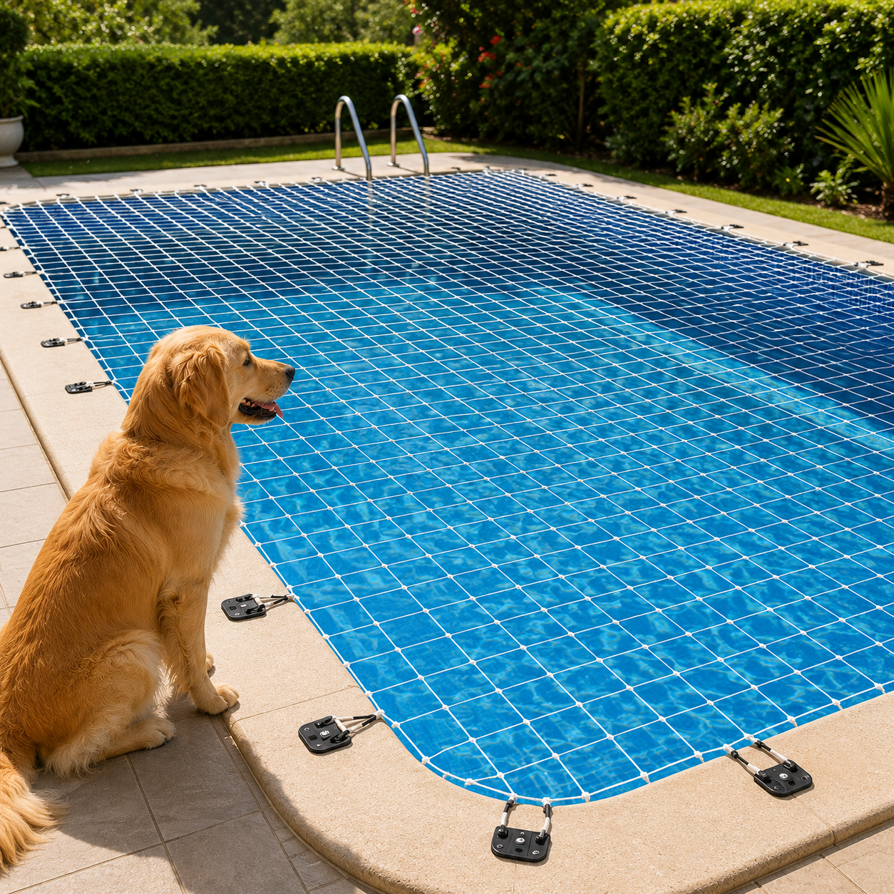 Swimming Pool Net Installation