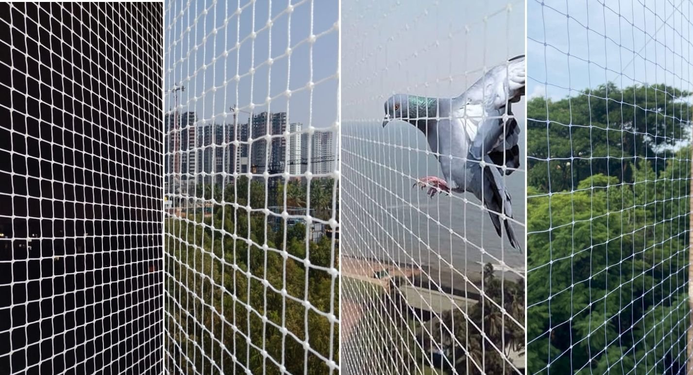 Balcony Safety Net Installation